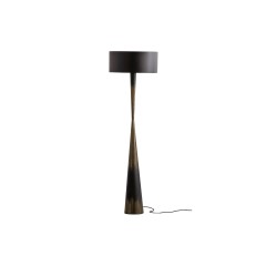 FLOORLAMP METAL GOLD DARK BRASS 150 - FLOOR LAMPS